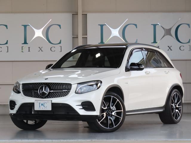 メルセデスＡＭＧ ＧＬＣ ＧＬＣ４３　４マチック　２１インチアルミ　パノラミックスライディングルーフ　ブルメスターサウンド　パフュームアトマイザー　レザーエクスクルーシブ　黒本革パワーシート　前後シートヒーター　電動テールゲート　レーダーセーフティ