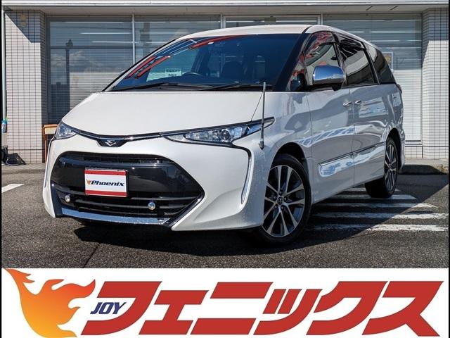 エスティマ(トヨタ) アエラス　プレミアム　後期☆４ＷＤ☆９型ナビ☆フルセグＴＶ☆　後期☆４ＷＤ☆純正９型ナビ☆フルセグＴ 中古車画像