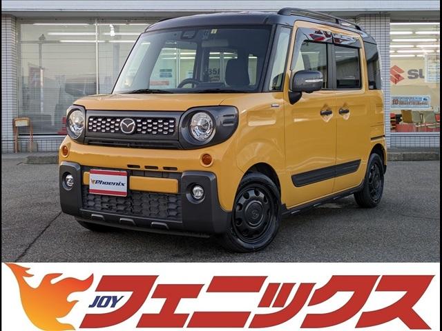 フレアワゴンタフスタイル ハイブリッドＸＴ　２トーンルーフ☆８型ナビ☆フルセグＴＶ☆　２トーンルーフ☆８型ナビ☆フルセグＴＶ☆ブルートゥース☆全方位カメラ☆両側電動ドア☆ドラレコ☆ヘッドアップディスプレイ☆パドルシフト☆前席シートヒーター☆シートバックテーブル☆禁煙車☆ＥＴＣ☆ＬＥＤ☆（1枚目）