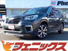 スバル　フォレスター　プレミアム　４ＷＤ☆ワンオーナー☆ＳＴｉエアロ☆黒革シート☆　４ＷＤ☆ＳＴｉエアロ☆黒革シート☆８型ナビ☆フルセグＴＶ☆ブルートゥース☆サイド＆バックカメラ☆ＬＥＤライト☆ＬＥＤフォグ☆禁煙車☆ＥＴＣ☆前席シートヒーター☆パワーバックドア☆ステアリングヒーター☆