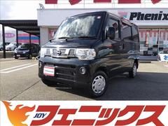 日産　ＮＶ１００クリッパーバン　ＧＸターボ　切り替え４ＷＤ☆ターボ☆１オーナー☆純正ＳＤナビ　切り替え４ＷＤ☆ターボ☆ワンオーナー☆純正ＳＤナビ☆フルセグＴＶ☆両側スライドドア☆キーレス☆フォグ☆Ｗエアバッグ☆ＡＢＳ☆スペアキー☆ＥＴＣ☆エアコン☆パワステ☆禁煙車☆オートマチック☆車検７年８月