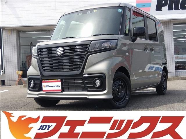 スペーシアベース ＧＦ　☆４ＷＤ☆デュアルカメラブレーキサポート☆スマートキー　☆４ＷＤ☆デュアルカメラブレーキサポート☆スマートキー☆プッシュスタート☆ＬＥＤオートライト☆ＬＥＤフォグ☆前席シートヒーター☆リアロールサンシェイド☆両側スライドドア☆禁煙車☆アイドリングストップ☆（1枚目）