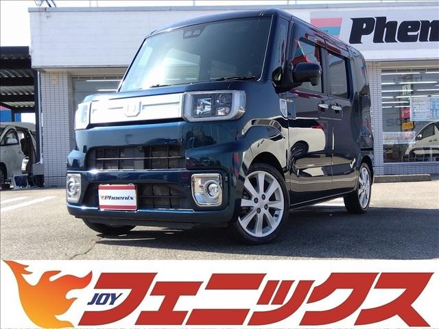 ダイハツ ウェイク ＧターボＶＳ　ＳＡＩＩＩ　４ＷＤ☆スマートアシスト☆８型ナビ　４ＷＤ☆スマートアシスト３☆８型ナビ☆フルセグＴＶ☆ブルートゥース☆全方位カメラ☆ＬＥＤオートライト☆ＬＥＤフォグ☆両側電動ドア☆アイドリングストップ☆シートヒーター☆禁煙車☆スマートキー☆プッシュＳ