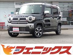 スズキ　ハスラー　Ｊスタイル　４ＷＤ☆メーカー９型フルセグナビ☆ブルートゥース　４ＷＤ☆メーカー９型ナビ☆フルセグＴＶ☆ブルートゥース☆全方位カメラ☆前席シートヒーター☆全方位ＵＶカット☆ＬＥＤオートライト☆ＬＥＤフォグ☆スマートキー☆ルーフレール☆革巻ハンドル☆禁煙車☆ステリモ