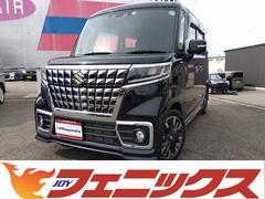 スペーシアカスタム ハイブリッドXSターボ ターボ☆セーフティサポート☆禁煙車☆ ターボ☆セーフティサポート☆9型ナビTV☆Bluetooth☆全方位カメラ☆両側電動ドア☆LEDオートライト☆LEDフォグ☆シートヒーター☆革巻きパドルシフト☆ステリモ☆革調シートカバー☆禁煙車☆ 中古車画像
