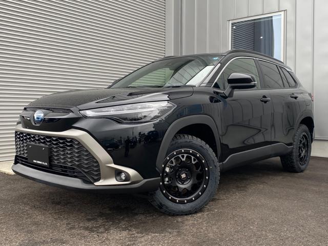 トヨタ カローラクロス ハイブリッド ｚ １ ５インチリフトアップ ハイブリッド４ｗｄ ９インチディスプレーオーディオの中古車 グーネット中古車