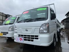 日産　ＮＴ１００クリッパートラック　ＤＸ　ダンプ　パートタイム４ＷＤ　マニュアルエアコン