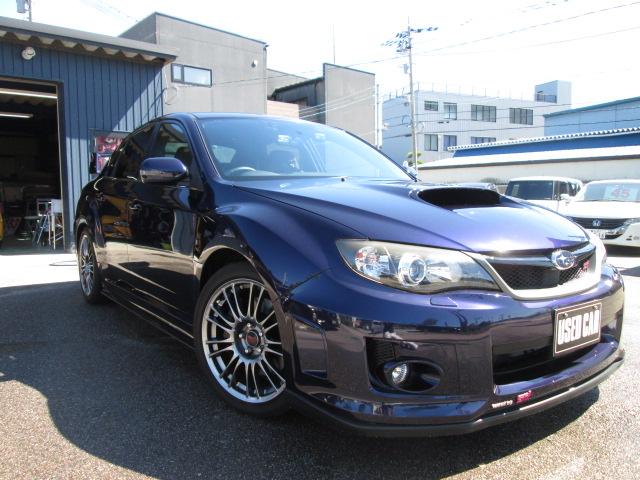 インプレッサ ＷＲＸ　ＳＴＩ　Ａライン　タイプＳ　４ＷＤ　ワンオーナー　レカロシート社外ナビ　ＳＴＩマフラー　禁煙車