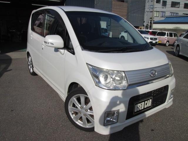 ムーヴ(ダイハツ) カスタム　ＲＳ　Aftermarketナビ　ターボ　地デジ　ＥＴＣ　ベンチシート　禁煙車 中古車画像