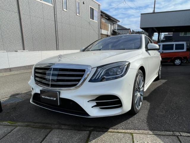 Ｓクラス(メルセデス・ベンツ) Ｓ４００ｄ　スポーツリミテッド　ディーゼルターボ　レザーＥＸＣ　パノラマＳＲ　ＨＵＤ　Ｂｕｒｍｅｓｔｅ　フルセグＴＶ　ｃａｒｐｌａｙ　純２０インチＡＷ　電動リアゲート　黒革　メモリパワーシート　シートヒータ　ワイヤレス充電 中古車画像
