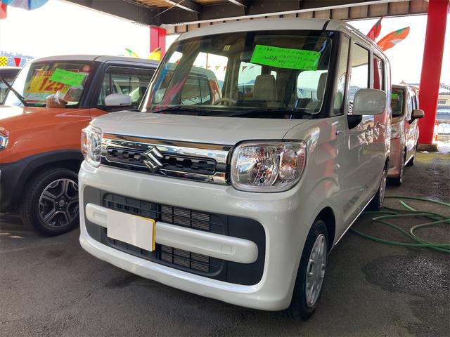 ハイブリッドX 4WD 両側電動スライドドア クリアランスソナー レーンアシスト 衝突被害軽減システム スマートキー アイドリングストップ 電動格納ミラー シートヒーター ベンチシート CVT 盗難防止システム(1枚目)