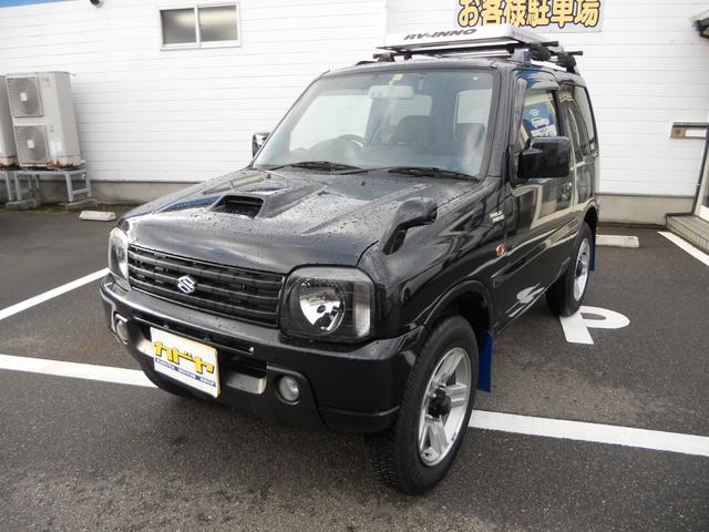 スズキ ジムニー ワイルドウインド　４ＷＤ　シートヒーター　ドライブレコーダー　ルーフキャリア　ＥＴＣ　アルミホイール　電動格納ミラー　エアバッグ　ＡＢＳ