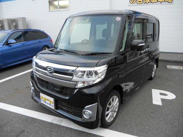 ダイハツ タント カスタムＸ　ＳＡ　４ＷＤ　純正ナビ