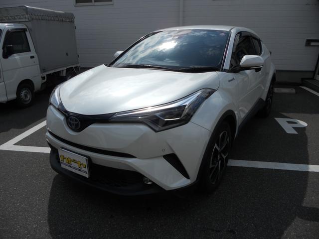 Ｃ－ＨＲ Ｇ　純正メモリーナビ　地デジ　バックカメラ　トヨタセーフティセンス　シートヒーター　ハイブリッド　キーレスエントリー　スマートキー　電動格納ミラー　アイドリングストップ（1枚目）