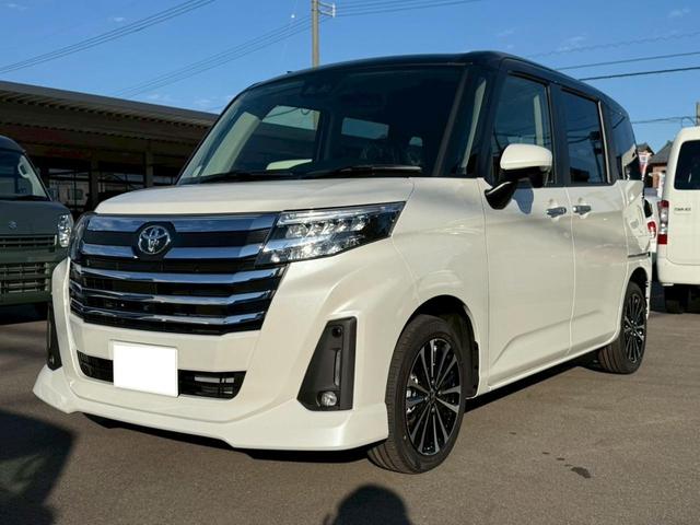 ルーミー（トヨタ）Ｇ　コンフォートＰＫＧ　全周囲カメラ　ＴＶ　両側電動スライドドア　クリアランスソナー　オートクルーズコントロール　衝突被害軽減システム　スマートキー　アイドリングストップ　電動格納ミラー　シートヒーター 中古車画像