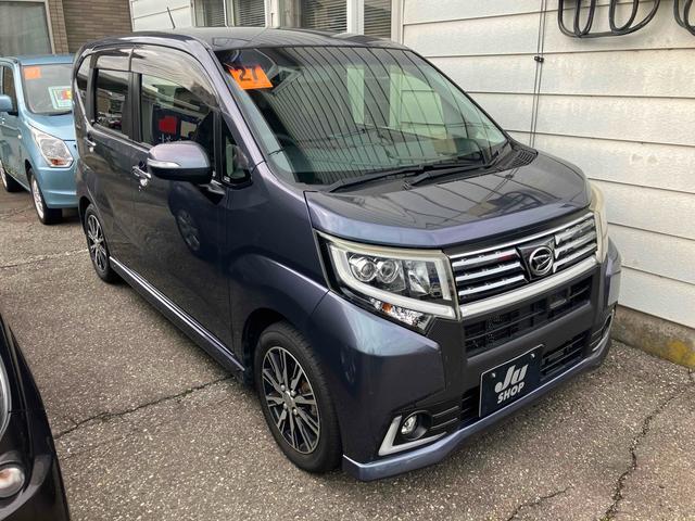 ムーヴ(ダイハツ) カスタム　Ｘ　ハイパーＳＡ　ナビ　ＴＶ　クリアランスソナー　衝突被害軽減システム　オートライト　ＬＥＤヘッドランプ　スマートキー　アイドリングストップ　ベンチシート　ＣＶＴ　盗難防止システム　ＡＢＳ　ＥＳＣ 中古車画像