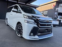 ヴェルファイア 2.5Z Aエディション モデリスタエアロ・TRD足廻・20インチアルミ・アルパインナビTV/ブルートゥースオーディオ・バックカメラ・後席モニター・両側パワースライドドア・黒革調シートカバー 中古車画像
