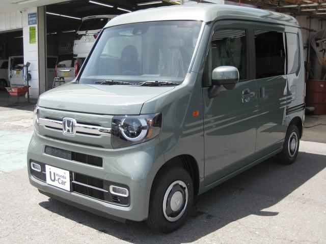 ファン・ターボホンダセンシング　届出済未使用車　両側スライドドア　オーディオレス　バックカメラ　アダプティブクルーズコントロール　レーンアシスト　クリアランスソナー　横滑り防止　オートエアコン　ＬＥＤヘッドライト　オートライト