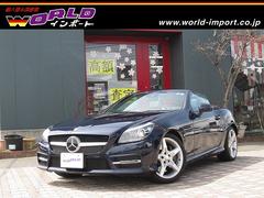 メルセデス・ベンツ　ＳＬＫ　ＳＬＫ２００エクスクルーシブ　レーダセーフティーｐｋｇ　ＡＭＧ１８ＡＷ　黒革シート