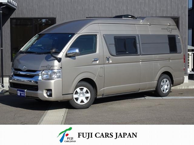 ハイエースバン(トヨタ) 　トイファクトリー　ＧＴグランデ　４ＷＤ　家庭用エアコン　ＦＦヒーター　ソーラーパネル　リチウム３００Ａｈ　キャンピングカー　８ナンバー 中古車画像