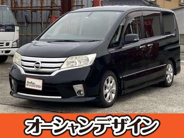 日産 セレナ ハイウェイスター　Ｊパッケージ　Ｓキー　ナビ　Ｂカメラ　Ｂｌｕｅｔｏｏｔｈ　アルミ　両側パワスラ