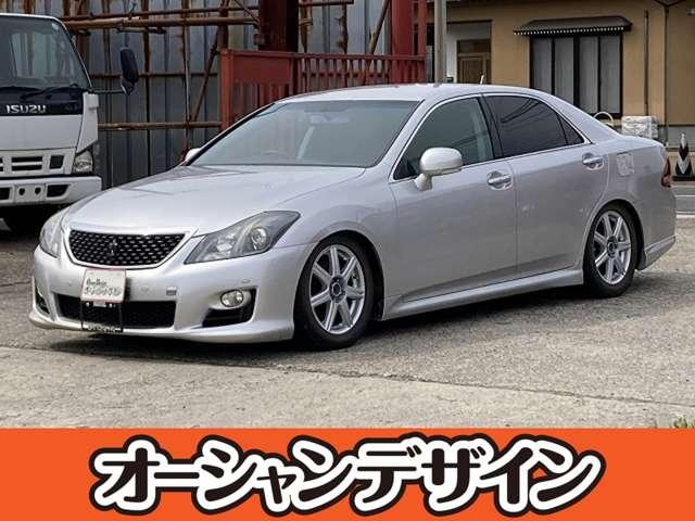 クラウン(トヨタ) ２．５アスリート　アニバーサリーエディション　Ｓキーナビ　Ｂカメラ　アルミ　ローダウン 中古車画像