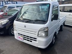 キャリイトラック KCエアコン・パワステ 4WD 5速マニュアル ラジオ エアコン ETC ライトレベライザー 荷台ゴムマット 走行距離1.8万キロ 修復歴無し 車検令和8年1月まで 中古車画像