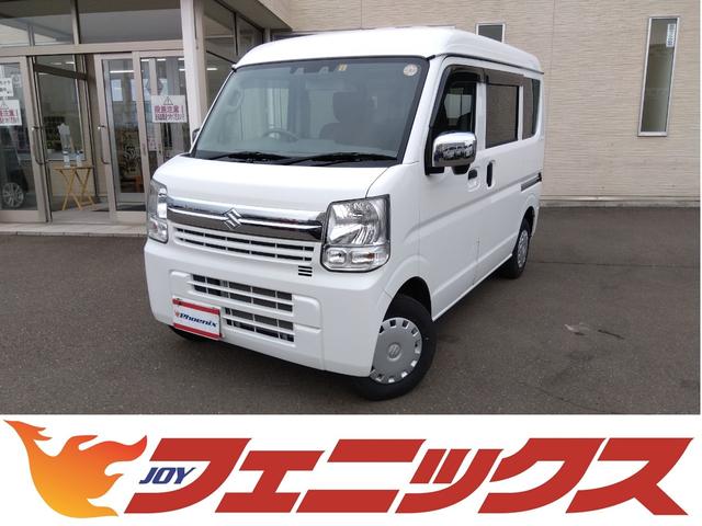 スズキ エブリイ ジョイン☆４ＷＤハイルーフ軽減ブレーキ走行０．２万☆試乗ＯＫ　☆パートタイム４ＷＤ☆ハイルーフ☆走行００．２万ＫＭ☆デュアルカメラブレーキサポート☆ＥＳＰ☆ＬＤＷ☆パーキングセンサー☆オーバーヘッドシェルフ☆リアヒーター☆オートハイビーム☆キーレスキー☆試乗ＯＫ