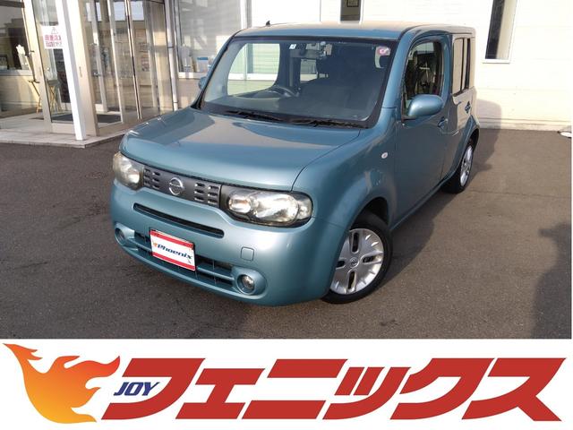 キューブ(日産) １５Ｘ　ＦＯＵＲ☆４ＷＤ☆ナビ☆Ｂカメラ☆ドラレコ☆試乗ＯＫ　☆４ＷＤ☆専用ＳＤナビ☆地デジＴＶ☆Ｄ 中古車画像