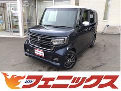 ホンダ　Ｎ−ＢＯＸカスタム　Ｌ　４ＷＤ☆禁煙車☆走行２．１万キロ☆ギャザズメモリーナビ☆　フルセグ☆Ｂカメラ☆ＢＴオーディオ☆ホンダセンシング☆両側パワスラ☆ＬＥＤヘッドライト☆ＬＥＤフォグ☆リアパーキングセンサー☆純正フルエアロ☆ＥＴＣ☆ＶＳＡ☆前席シートヒーター☆