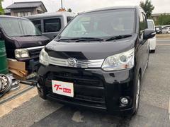 ムーヴ カスタム RS 4WD CVT オートエアコン ETC ナビ TV HIDヘッドランプ スマートキー アイドリングストップ 電動格納ミラー ターボ ABS CD DVD再生 オートライト MOMOステアリング 中古車画像