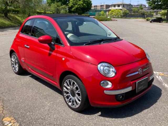 ５００Ｃ(フィアット) ツインエア　ラウンジ　ワンオーナー　電動キャンバストップ 中古車画像