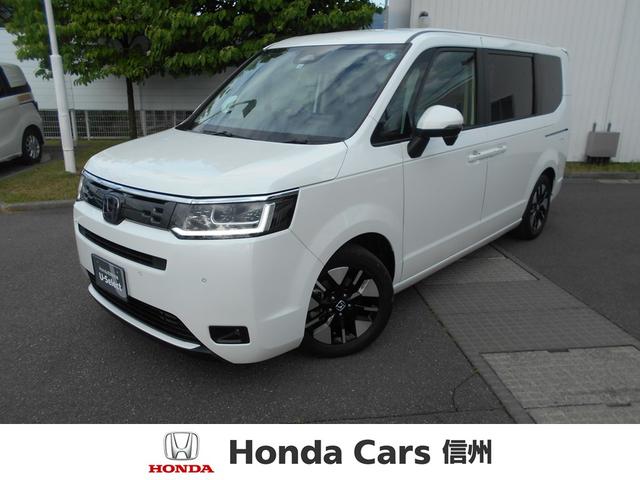 ステップワゴン(ホンダ) ｅ：ＨＥＶエアー　純正９インチナビ　リアカメラ　ＥＴＣ　両側電動スライドドア　純正アルミホイール　ホンダセンシング　ホンダコネクト対応　電子パーキングブレーキ　ブレーキホールド　ＬＥＤヘッドライト 中古車画像