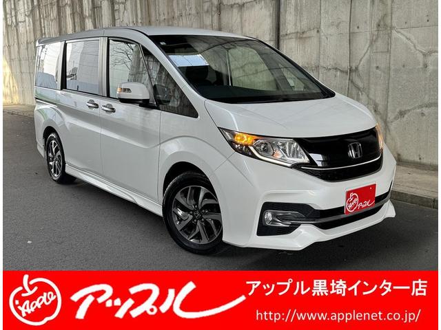 ホンダ ステップワゴンスパーダ スパーダ　ホンダセンシング　両側電動スライドドア　パドルシフト　純正ナビ　フルセグＴＶ　バックカメラ　ＥＴＣ　ＬＥＤヘッドライト　純正１６インチアルミ