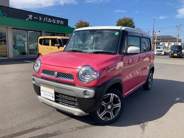 ハスラー(スズキ) Xターボ 4WD バックカメラ ナビ TV レーダーブレーキサポート オートライト HID スマートキー スペアキー アイドリングストップ 電動格納ミラー シートヒーター CVT 盗難防止システム ABS ESC CD 中古車画像