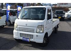 キャリイトラック KCパワステ農繁仕様 5MT 4WDHi-Lo デフロック エアコン パワステ FMAM LED作業灯 社外AW 車検R9年2月 スタッドレス付 中古車画像