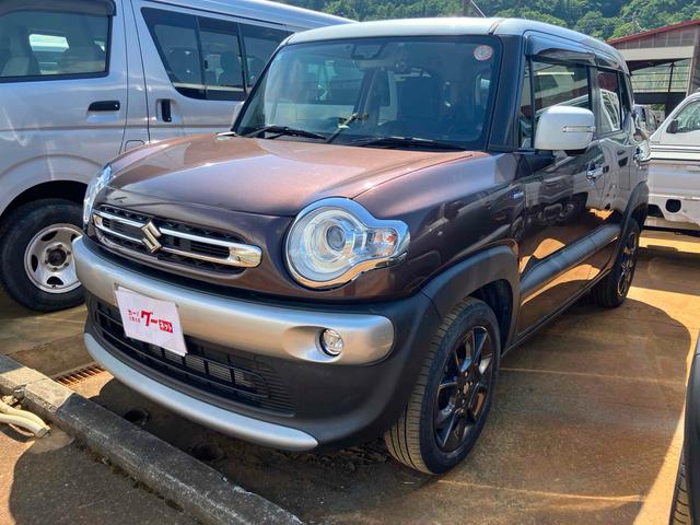 クロスビー(スズキ) ハイブリッドＭＺ　４ＷＤ　ドライブレコーダー　ＥＴＣ　クリアランスソナー　オートクルーズコントロール　レーンアシスト　衝突被害軽減システム　ターボ　ナビ　ＴＶ　オートライト　ＬＥＤヘッドランプ　アルミホイール 中古車画像