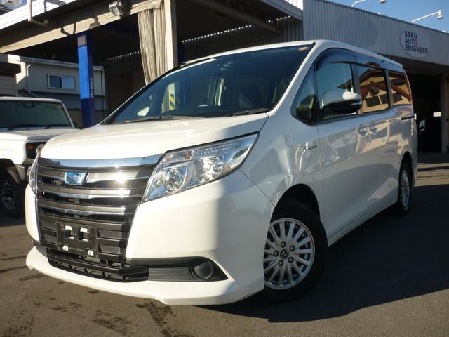 ノア(トヨタ) ハイブリッドＸ　両側パワースライドドア　フリップダウン　ナビ　テレビ　Ｂｌｕｅｔｏｏｔｈ　バックカメラ　スマートキースペア有　トヨタセーフティセンス　ＥＴＣ 中古車画像