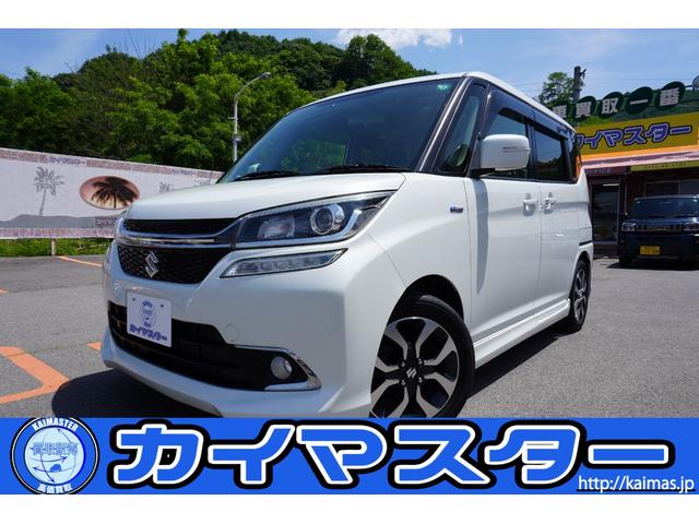 ハイブリッドＭＶ　４ＷＤ　ＥＴＣ　バックカメラ　ナビ　両側スライド・片側電動　ＬＥＤヘッドランプ　スマートキー　アイドリングストップ　シートヒーター　フルフラット　ウォークスルー　ＣＶＴ　アルミホイール　記録簿
