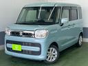 スペーシア ハイブリッドＸ　４ＷＤ　車検Ｒ７．１０月　両側電動スライドドア　Ｓヒーター　コーナーセンサー　アイドリングストップ　寒冷地仕様　ＥＳＣ　サーキュレーター　盗難防止装置　純正１４インチアルミ　オートＬＥＤヘッドライト（1枚目）