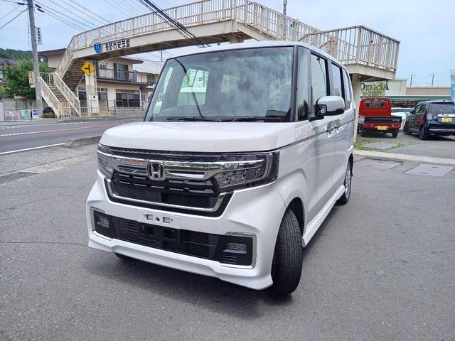 ホンダ ｎ ｂｏｘカスタムｌターボ 届け出済未使用車 純正ナビの中古車 車体価格228 5万円 21 令和3 年式 走行10キロ 車体色パールホワイト 長野県長野市安茂里３６０６ １ 株 富士ホンダの在庫 グーネット中古車