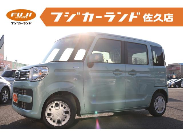 ハイブリッドG 届出済未使用車 4WD 車検R6.12月 両側スライドドア 衝突被害軽減ブレーキ アイドリングストップ スマートキー パーキングセンサー シートヒーター 電動格納ミラー 助手席エアバック(1枚目)