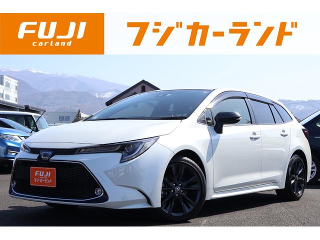 トヨタ カローラツーリング ハイブリッド　ダブルバイビー　４ＷＤ　ハーフレザー