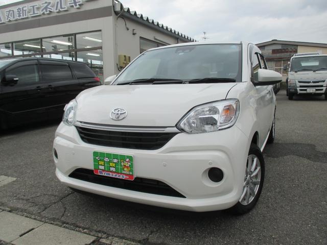パッソ(トヨタ) Ｘ　Ｌパッケージ　ワンオーナー　車検整備付　衝突軽減ブレーキ　純正ナビ　ＴＶ　バックカメラ　アイドリングストップ 中古車画像