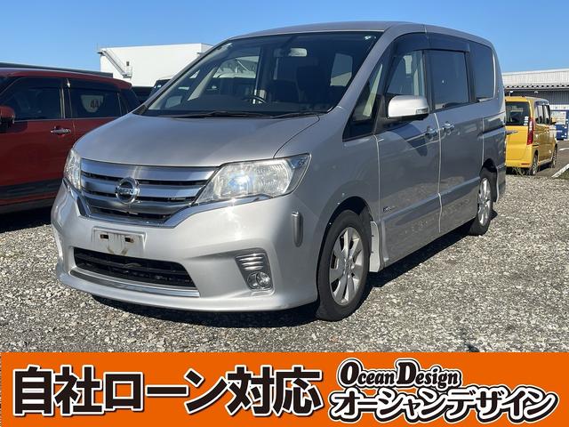 セレナ ハイウェイスターＧ　Ｓ－ハイブリッド　車検２年　ナビ　バックカメラ　Ｂｌｕｅｔｏｏｔｈ　フルセグＴＶ　クルコン　パワースライドドア　アイドリングストップ　ＥＴＣ（1枚目）