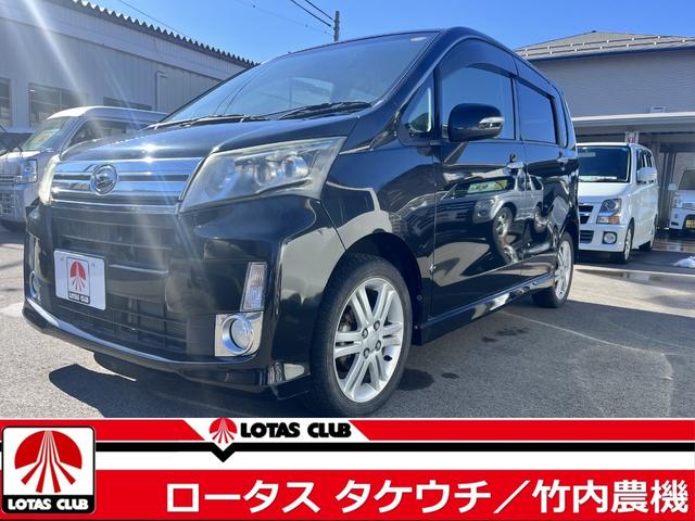 カスタム　ＲＳ　ターボ　４ＷＤ　走行距離３２３９６ｋｍ　カロッツェリアナビ　ＴＶ　フォグランプ　エコアイドル　ｍｏｍｏステアリング　ＬＥＤヘッドライト　オートライト　プッシュスタート　サブウーファー　ＩＳＯＦＩＸ