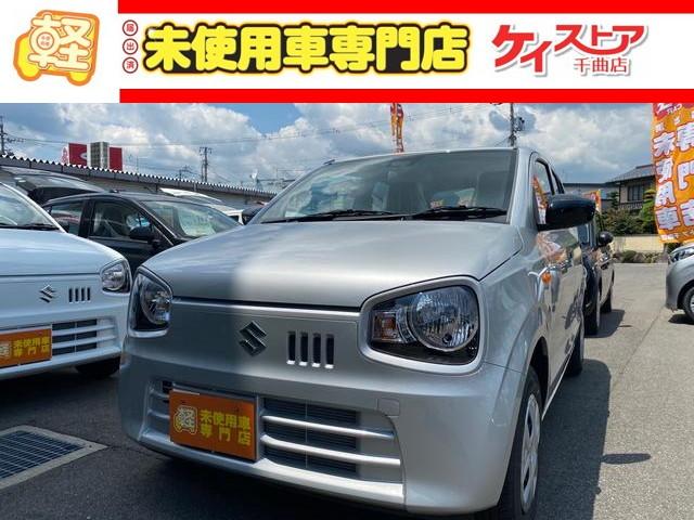 スズキ アルトｆ 届出済未使用車 ５ａｔ キーレスエントリー シートヒーターの中古車 車体価格 8万円 21 令和3 年式 走行4キロ 車体色シルキーシルバーメタリック 長野県千曲市桜堂２８０ ２ ケイストア千曲店の在庫 グーネット中古車