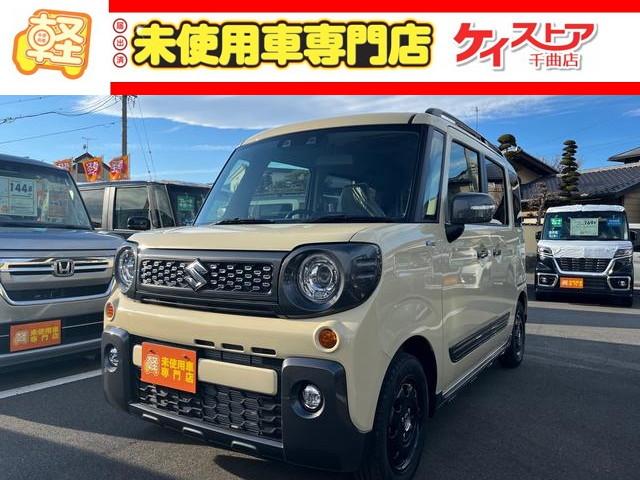 スズキ スペーシアギア ハイブリッドｘｚ 届出済未使用車 ｃｖｔ シートヒーター クリアランスソナーの中古車 グーネット中古車