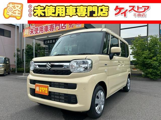 ハイブリッドＧ　届出済未使用車　ＣＶＴ　両側スライドドア　クリアランスソナー　衝突被害軽減システム　オートライト　ＬＥＤヘッドランプ　スマートキー　アイドリングストップ　電動格納ミラー　ベンチシート　盗難防止システム