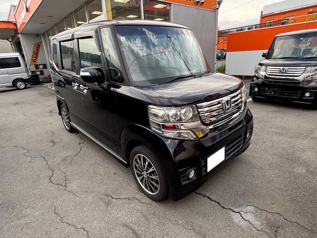 ホンダ N-BOXカスタム　GターボPKG 4WD ホンダ N－BOXカスタム G・Lターボホンダセンシング 4.9万